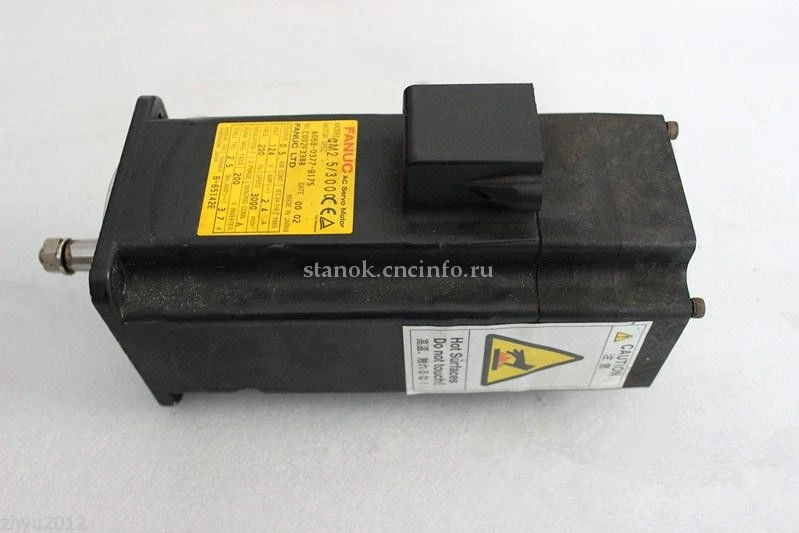 Сервомотор FANUC модель αM2.5/3000 A06B-0377-Bxxx