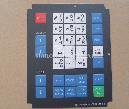 Клавиатура для станков с ЧПУ Fanuc A98L-0001-0518#A