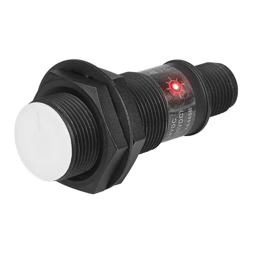 PRACM Серия Датчики индуктивные в цилиндрическом корпусе с тефлоновым покрытием (с встроенным разъёмом)