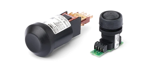 Встраиваемые кнопки согласования, типа ZSG, ZSE и ZXE